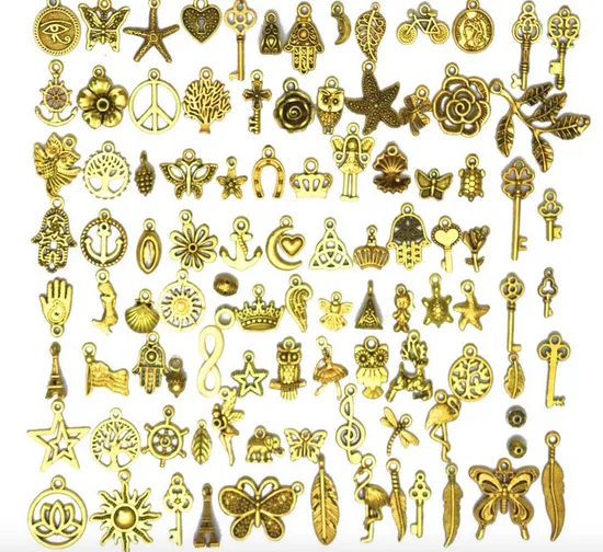 High Quality Gold Plating Circle Shape Charm Leather Choker 