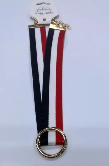 Simple Charm Necklace Choker Gold Plated 